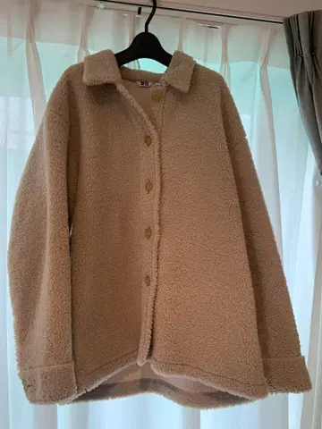 UNIQLO U 보아 자켓 L 사이즈 베이지