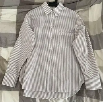 Mila Owen 스트라이프 셔츠 베이지