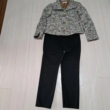 SECTIO 멀티 컬러 트위드 셋업 중고품 Size 40