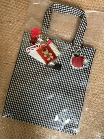 familiar 패밀리아 커스터마이즈 참 카라비너 곰 클리어 케이스