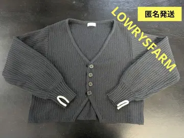 LOWRYS FARM 블랙 가디건