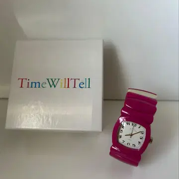타임 윌 텔 타임 윌 텔 손목시계 멀티 핑크 S