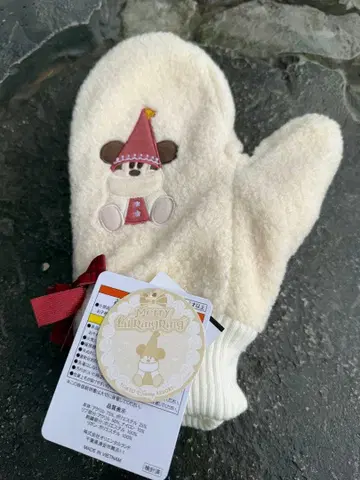 디즈니 크리스마스 2025 릴린린 플리스 미튼