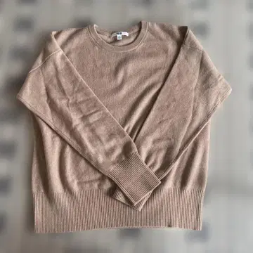 UNIQLO 베이지 긴팔 스웨터 XL