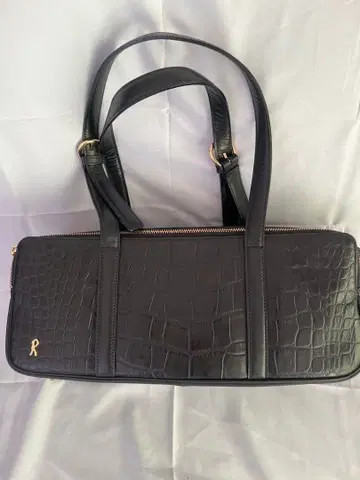 로베르타 디 카메리노 크로커다일 패턴 핸드백