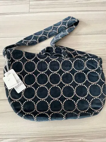 [ 미사용 새상품 ] 미나 페르호넨 탬버린 숄더백 소 블루그레이