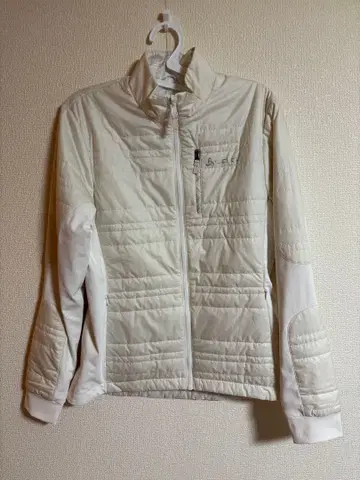 화이트 퀼팅 자켓 여성용