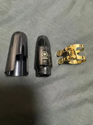 YAMAHA 테너 알토 색스 4C 마우스피스 세트 악기