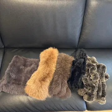 퍼 넥워머 3색 세트