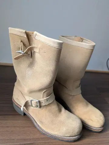 Chippewa 엔지니어 부츠 베이지