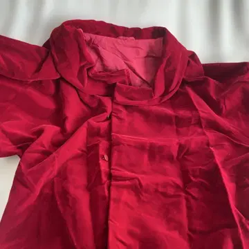 일본 의류 코트 벨벳 방한 미사용품 하자품