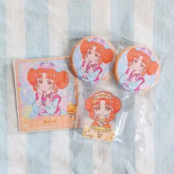 아이프리  캔뱃지 아크릴 블록 린린