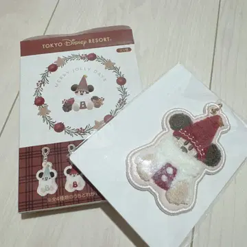 릴루리루 키체인 빨간색 디즈니 크리스마스 2025