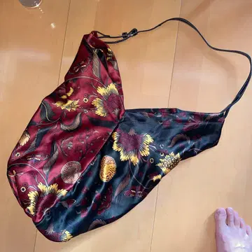 ZARA 리버서블 꽃무늬 토트백