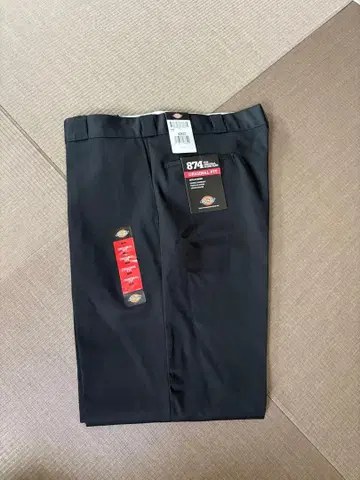 Dickies 874 오리지널 핏 블랙 42 x 32