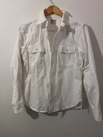 워크 셔츠 화이트 샴브레이 페로우즈 빅양크 아나토미카