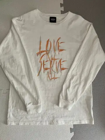 후지이 카제 LOVE ALL SERVE ALL 롱티 S 사이즈