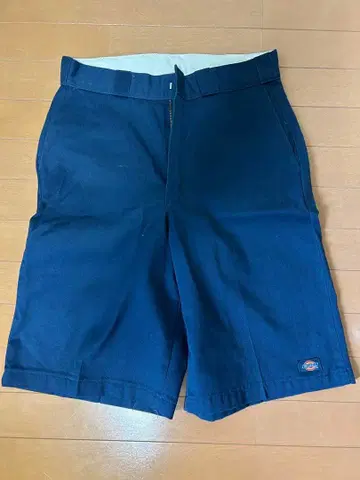 Dickies 하프 팬츠 네이비