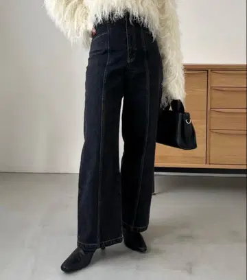 capricieux le'mage 센터 절개 데님 36