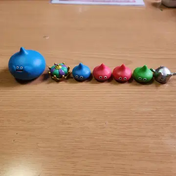 슬라임 피규어 6체 세트