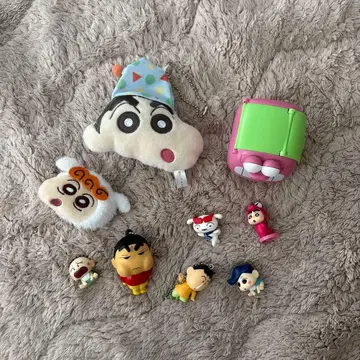 짱구는 못말려 피규어 봉제 인형 세트