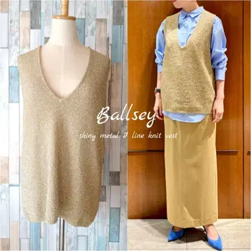 [ 미사용 ] Ballsey 보르지 샤이니 메탈I 라인 베스트