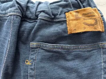 45R 데코보코 천축 908 스웨트 팬츠 인디고