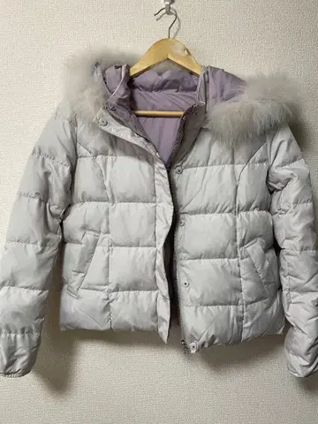 MISCH MASCH 미슈마슈 후드 부착 다운 자켓