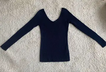 리브 네이비 긴팔 상의 M
