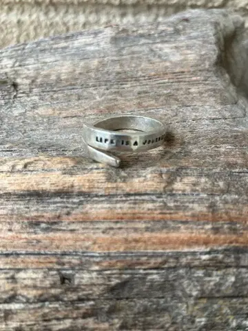 실버 JOURNEY 2층 반지