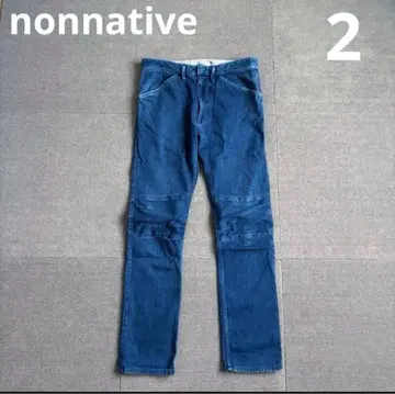정가 25만 네이티브 라이더 데님 청바지 2 더블니