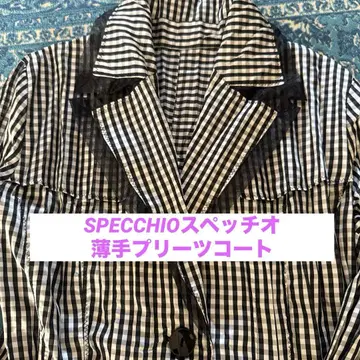 SPECCHIO 스페치오 스프링 코트! 샵에서 구매 미사용