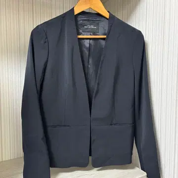 그린 라벨 릴랙싱 노카라 자켓 L 블랙