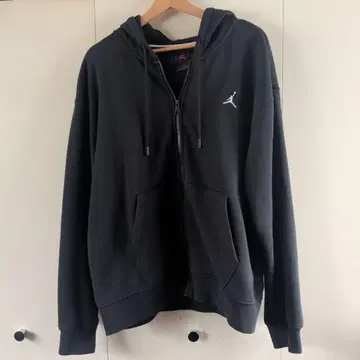 조던 블랙 후드티 XL