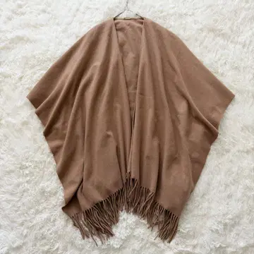 MUSE Deuxieme Classe 캐시미어 혼방 대형 스톨 카멜