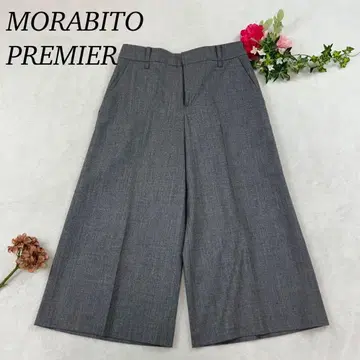 J629 새상품급 M 38 모라비토 프리미어 크롭 와이드 여성용