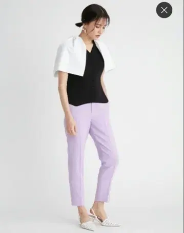 CELFORD 턱 와이드 트윌 팬츠 셀포드