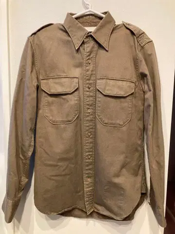 뷰티 앤 유스 유나이티드 애로우즈 자켓 셔츠 카키