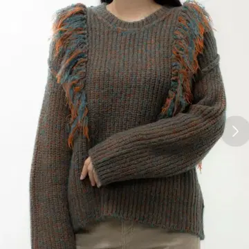 센소유니코 and hue fringe soro 니트 풀오버