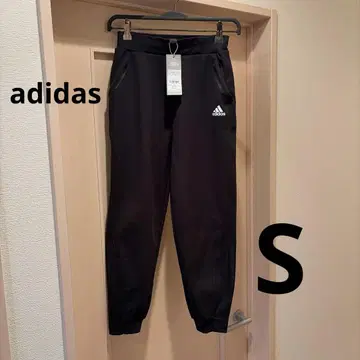 아디다스 여성용 사이즈 S 조거 팬츠 블랙