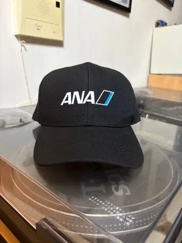ANA 블랙 야구 모자 아나