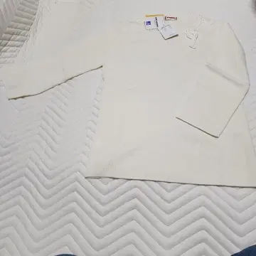 맥그리거 Lize 아이보리 7부 소매 티셔츠