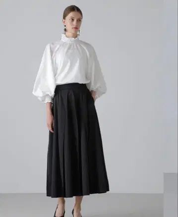 ADORE 어도어 모노텍 스커트 36