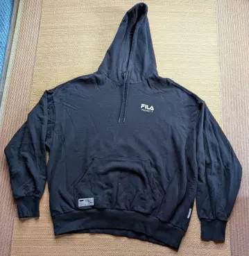 FILA PROJECT 7 (BTS) 블랙 후드티