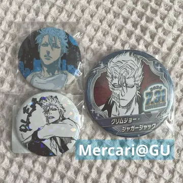 BLEACH 그림죠 캔뱃지 3개