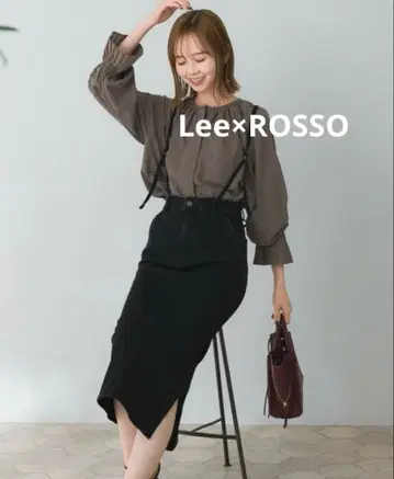 별주 Lee x ROSSO SUSPENDER SKIRT