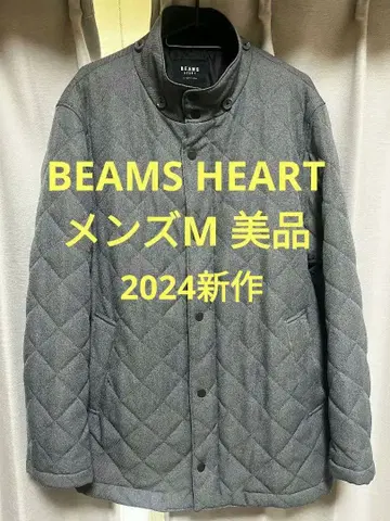 BEAMS 하트 남성용 퀼팅 자켓