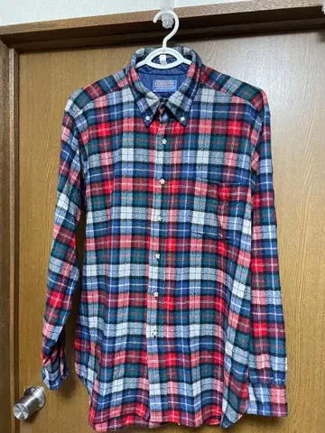 70s PENDLETON 울 체크 셔츠