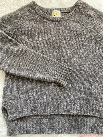 The Way of Life 그레이 긴팔 스웨터