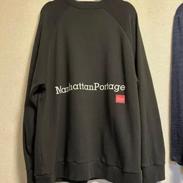 Manhattan Portage 블랙 트레이닝복
